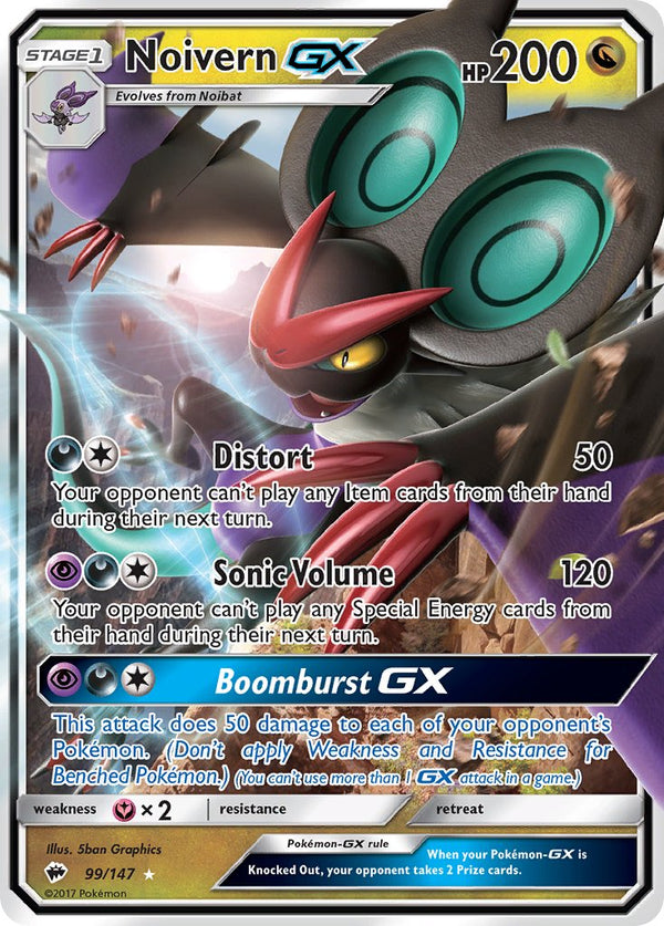 Burning Shadows 99 Noivern-GX