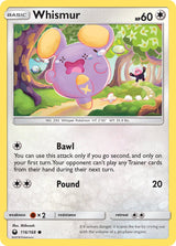 Celestial Storm 116 Whismur