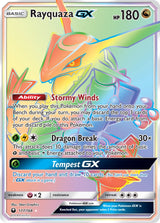 Celestial Storm 177 Rayquaza-GX