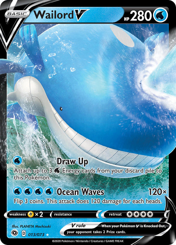 Champions Path 013 Wailord V 