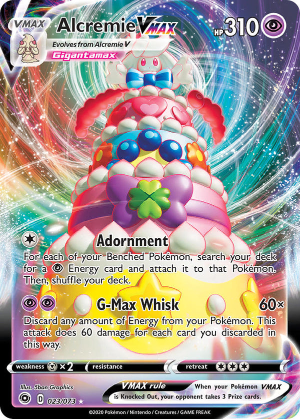 Champions Path 023 Alcremie VMAX 