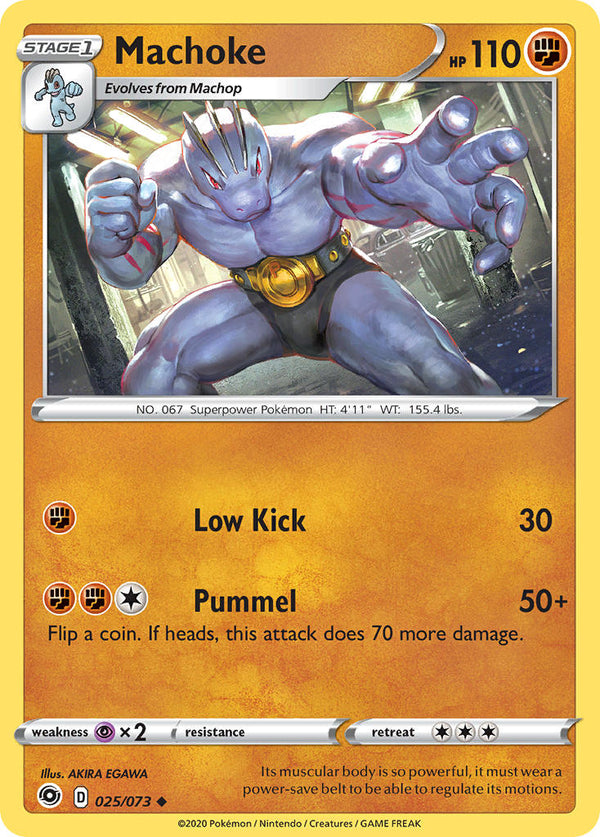 Champions Path 025 Machoke 