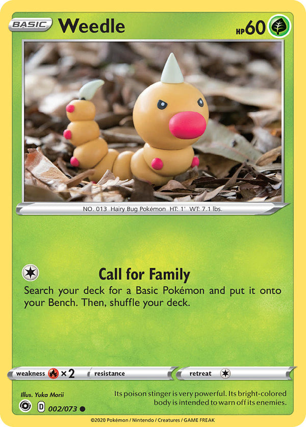 Champions Path 002 Weedle 