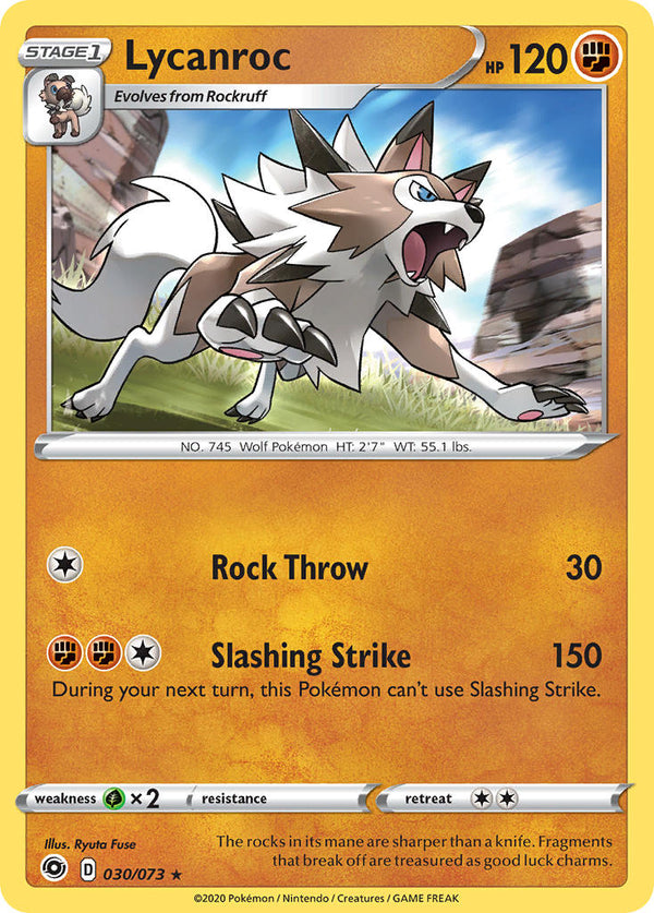 Champions Path 030 Lycanroc 