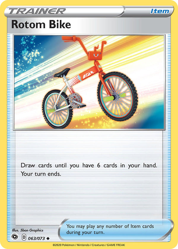 Champions Path 063 Rotom Bike