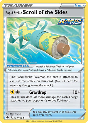 Chilling Reign 151 Rapid Strike Scroll of the Skies