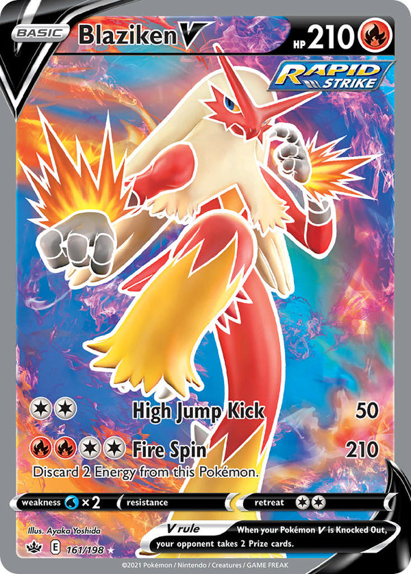 Chilling Reign 161 Blaziken V