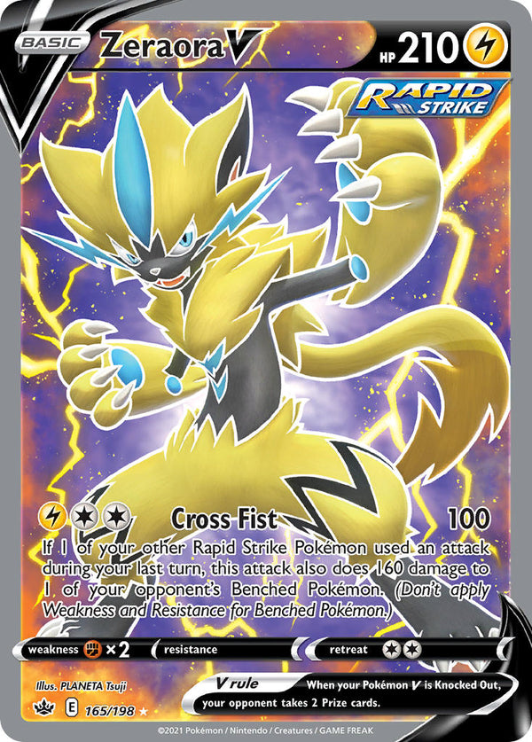 Chilling Reign 165 Zeraora V