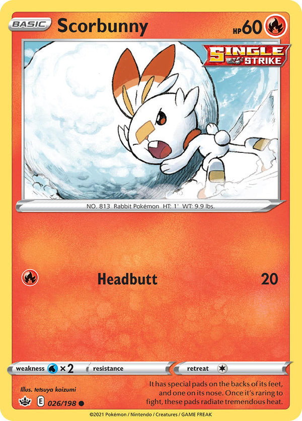 Chilling Reign 026 Scorbunny