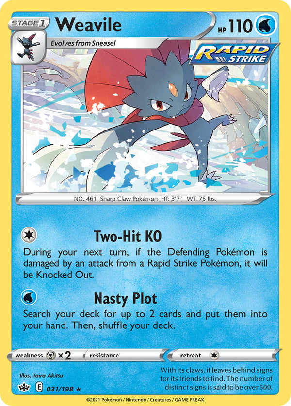 Chilling Reign 031 Weavile