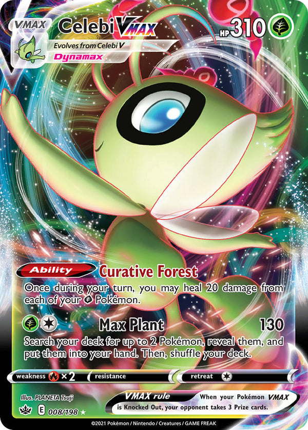 Chilling Reign 008 Celebi VMAX