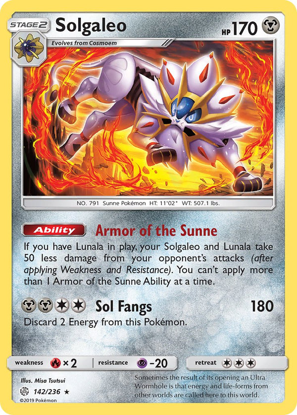 Cosmic Eclipse 142 Solgaleo