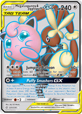 Cosmic Eclipse 225 Mega Lopunny & Jigglypuff-GX