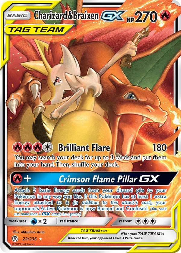 Cosmic Eclipse 022 Charizard & BraixenGX