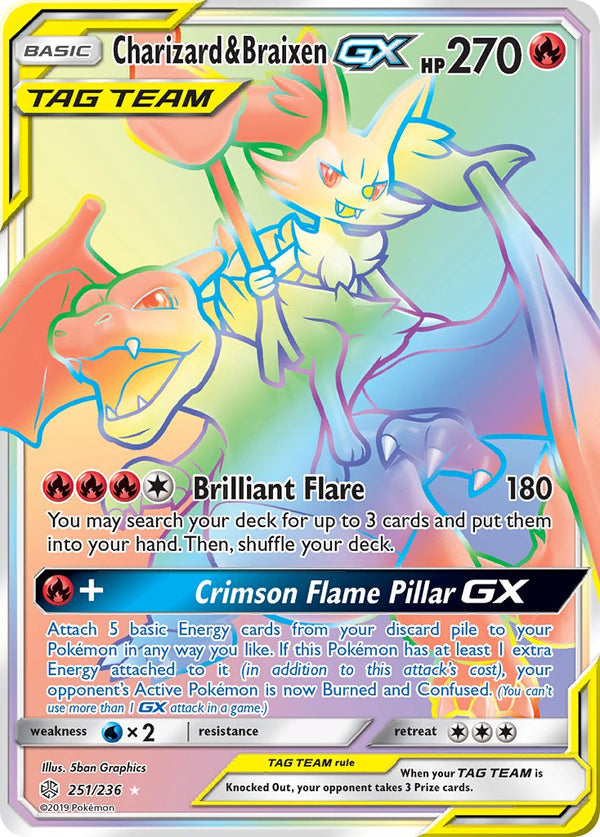 Cosmic Eclipse 251 Charizard & BraixenGX