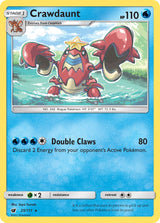Crimson Invasion 025 Crawdaunt