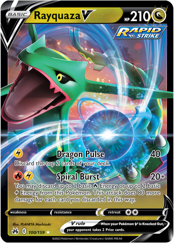 Crown Zenith 100 Rayquaza V