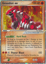 Crystal Guardians 093 Groudon ex