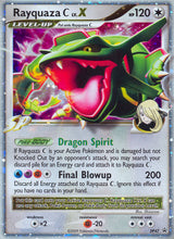 DP Black Star Promos 047 Rayquaza C Lv.X