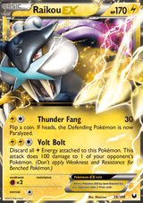 Dark Explorers 038 Raikou-EX