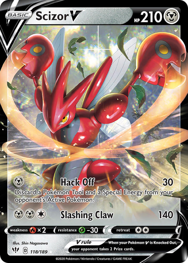 Darkness Ablaze 118 Scizor V