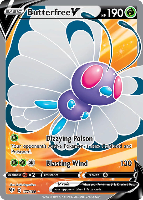 Darkness Ablaze 177 Butterfree V