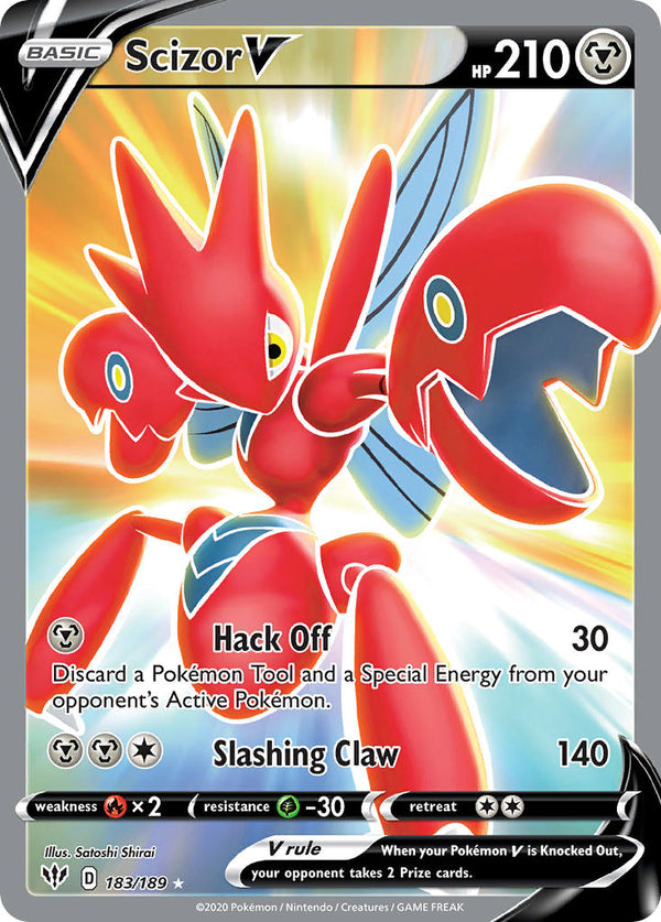 Darkness Ablaze 183 Scizor V