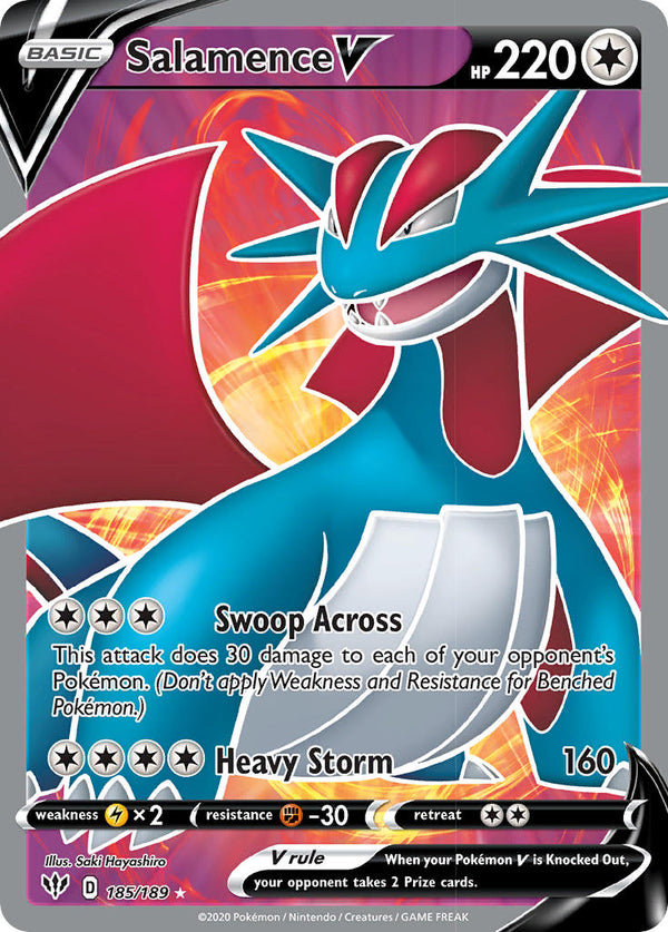 Darkness Ablaze 185 Salamence V