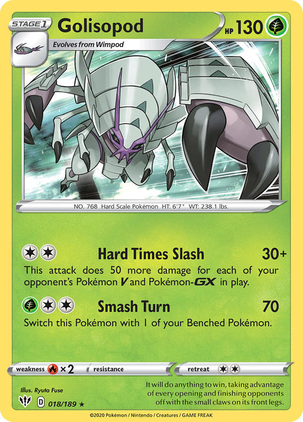 Darkness Ablaze 018 Golisopod