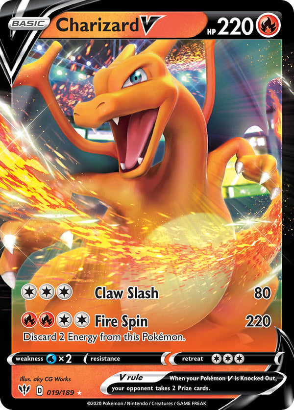 Darkness Ablaze 019 Charizard V