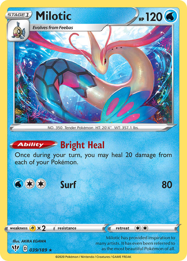 Darkness Ablaze 039 Milotic