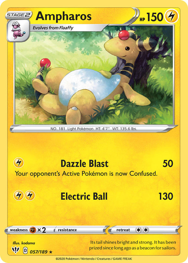 Darkness Ablaze 057 Ampharos