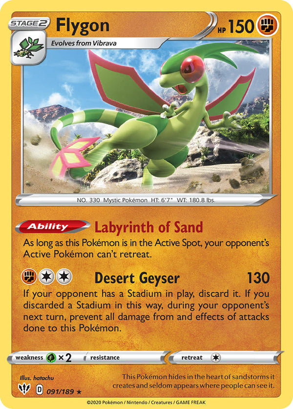 Darkness Ablaze 091 Flygon