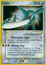 Deoxys 106 Latios ☆