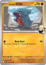 Destined Rivals 102 Cynthia's Gible