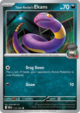 Destined Rivals 112 Team Rocket's Ekans