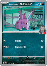 Destined Rivals 117 Team Rocket's Nidoran♂