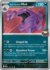 Destined Rivals 124 Team Rocket's Muk - Reverse Holo