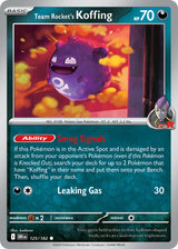 Destined Rivals 125 Team Rocket's Koffing