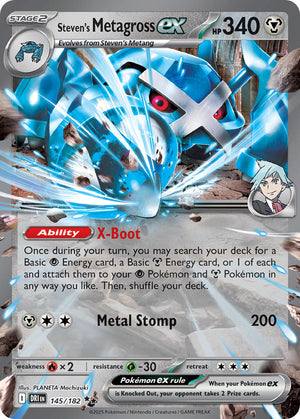 Destined Rivals 145 Steven's Metagross ex