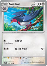 Destined Rivals 157 Swellow - Reverse Holo