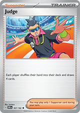 Destined Rivals 167 Judge - Reverse Holo