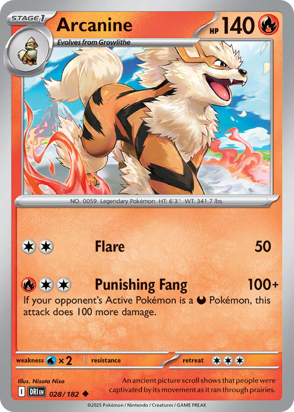 Destined Rivals 028 Arcanine