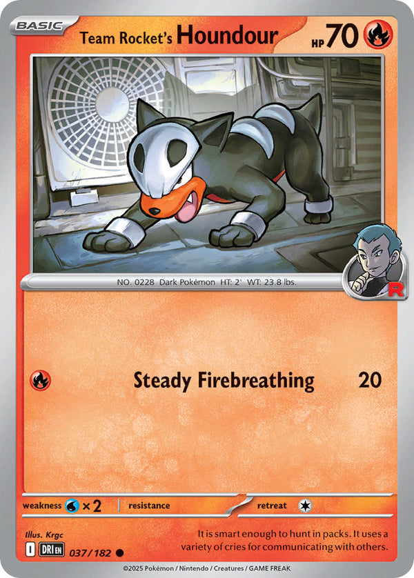 Destined Rivals 037 Team Rocket's Houndour
