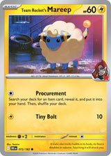 Destined Rivals 072 Team Rocket's Mareep