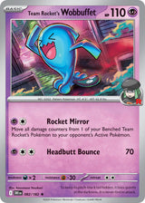 Destined Rivals 082 Team Rocket's Wobbuffet