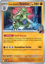 Destined Rivals 096 Team Rocket's Tyranitar