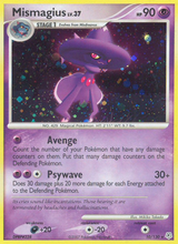 Diamond and Pearl Base 010 Mismagius