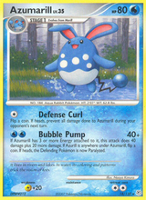 Diamond and Pearl Base 018 Azumarill