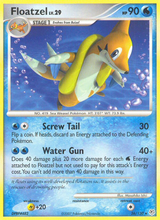 Diamond and Pearl Base 026 Floatzel